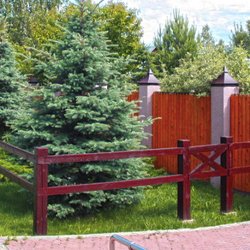 Дизайн перед входом на участок